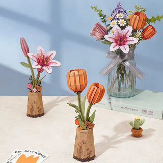 Orange tulipan